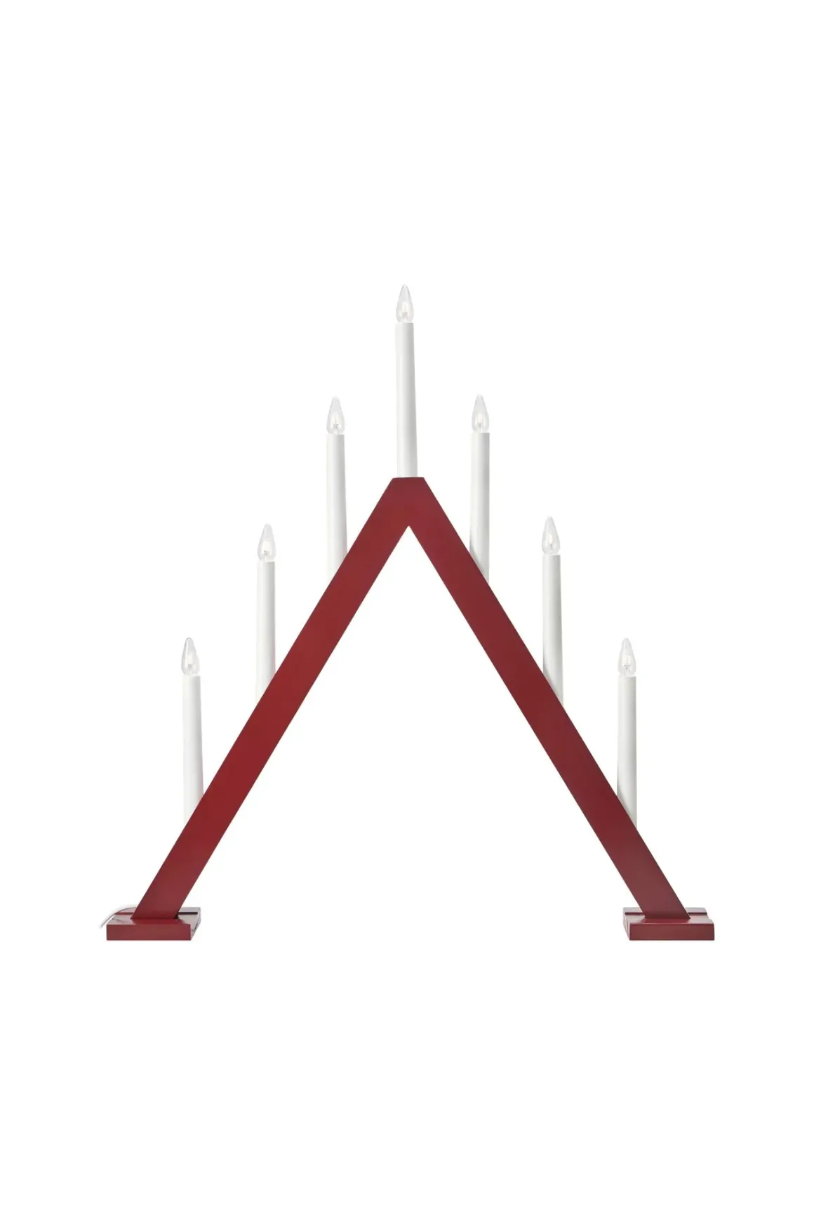 Ariele Adventsljusstake Röd 62 cm