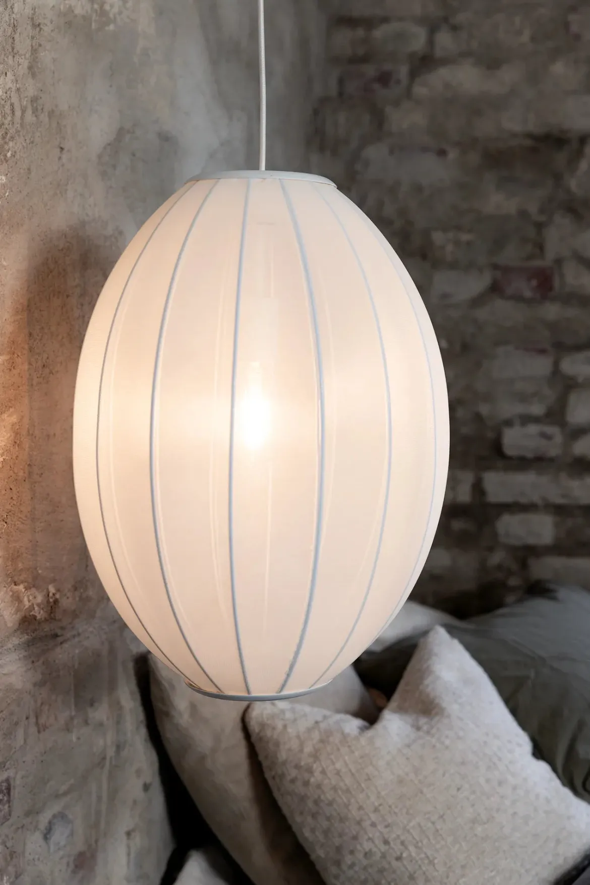 Florence Taklampa Vit 40 cm