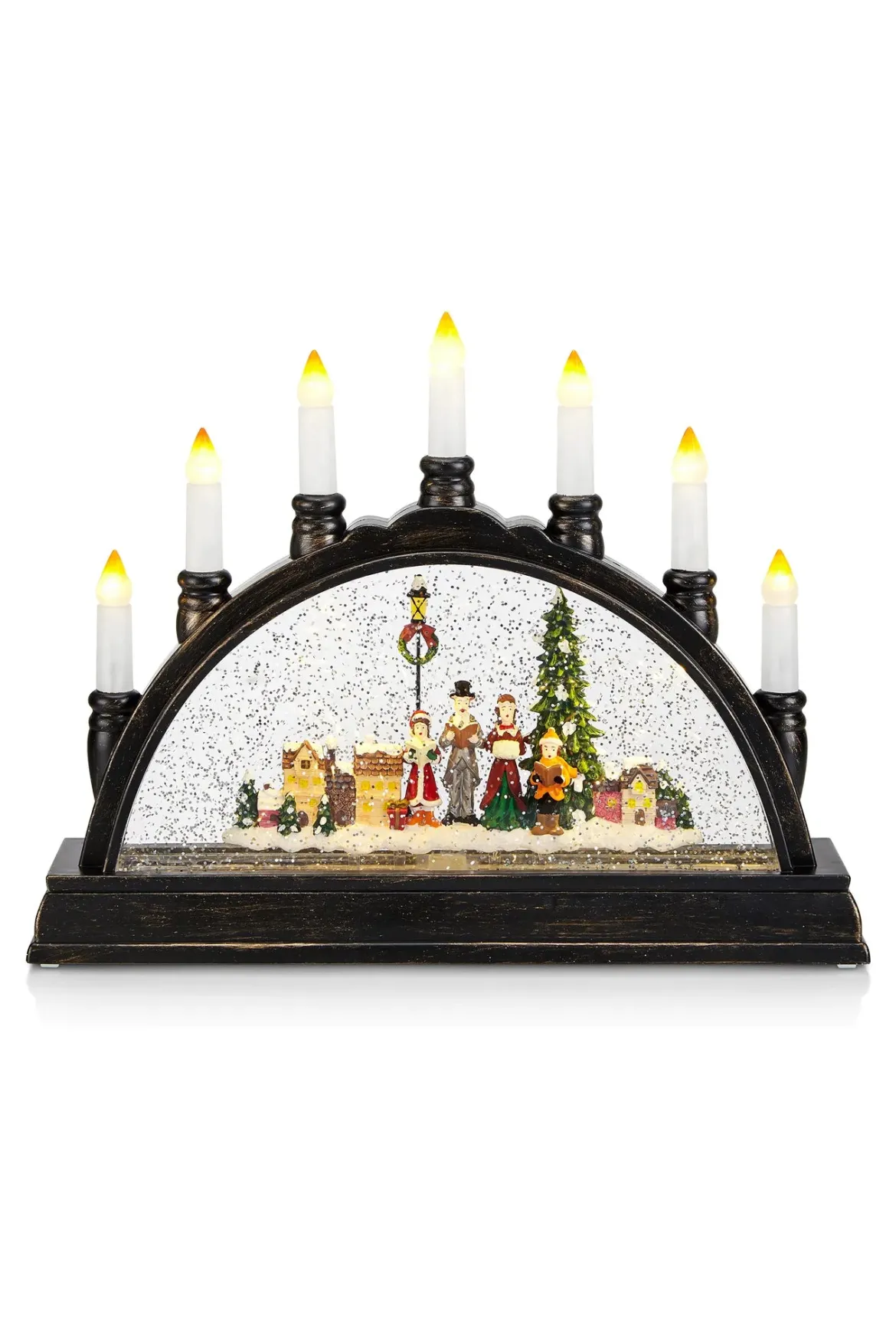 Karsten Adventsljusstake Brun