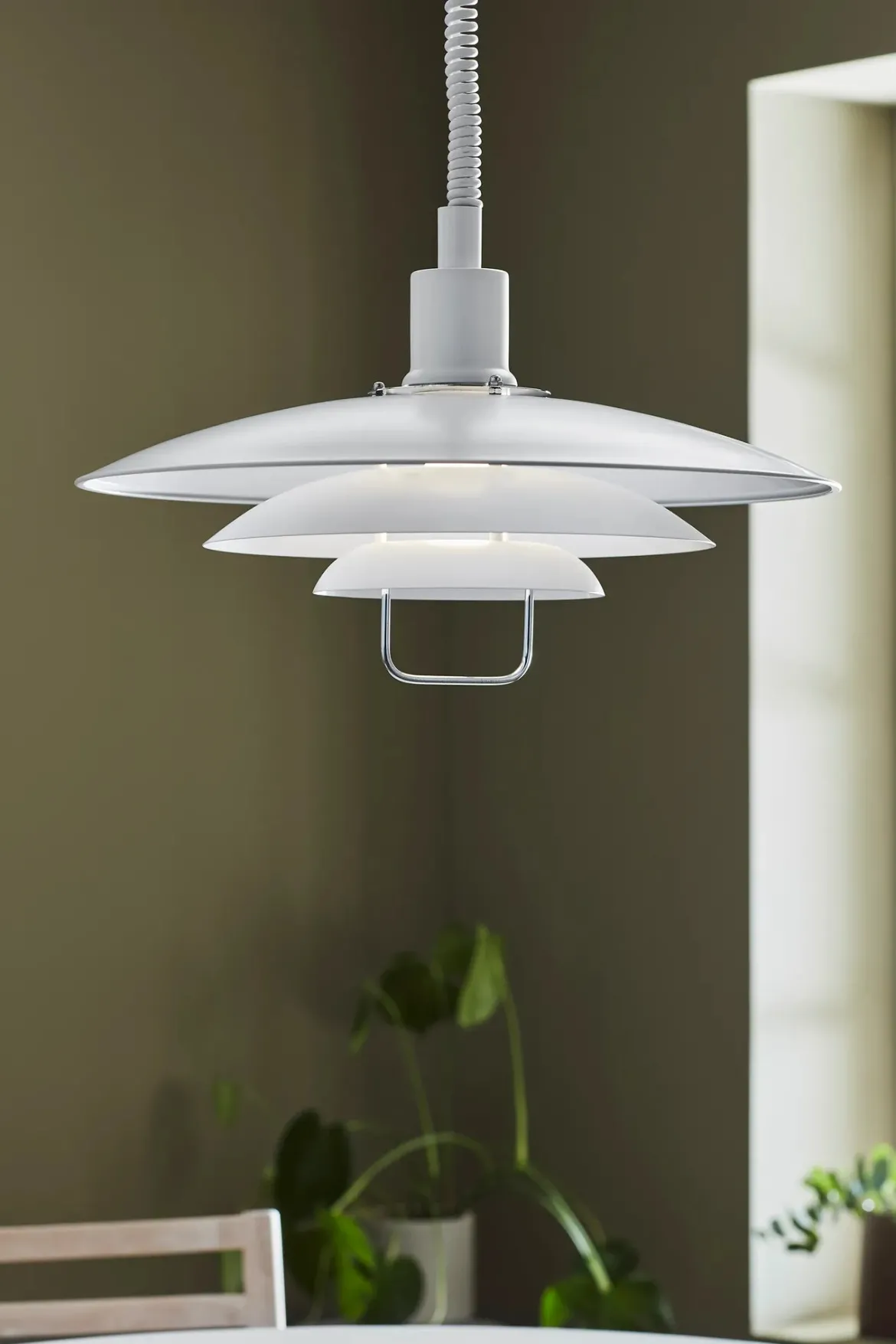Kirkenes Hisslampa Vit