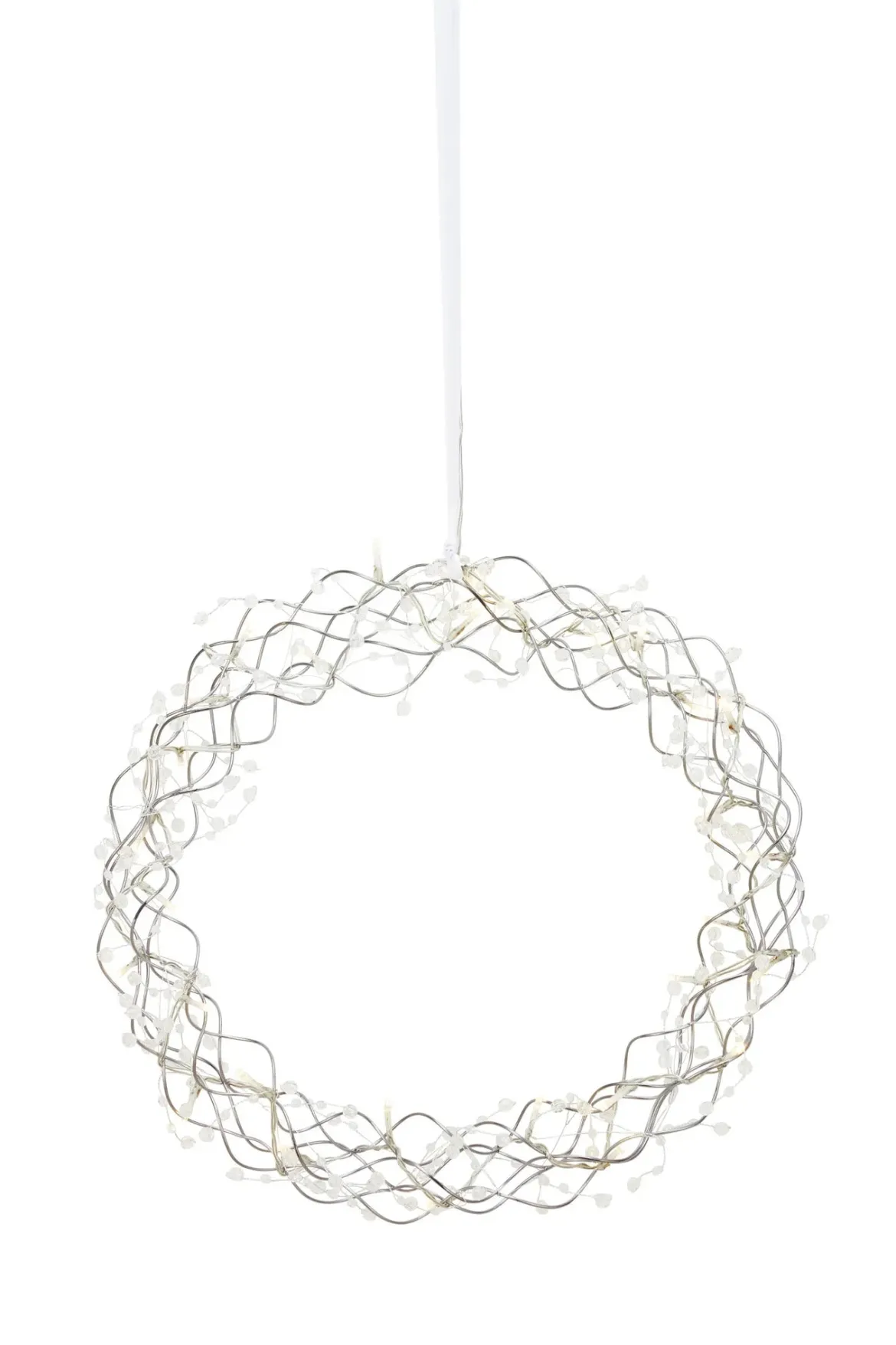 Luminis Ljuskrans Silver 35 cm