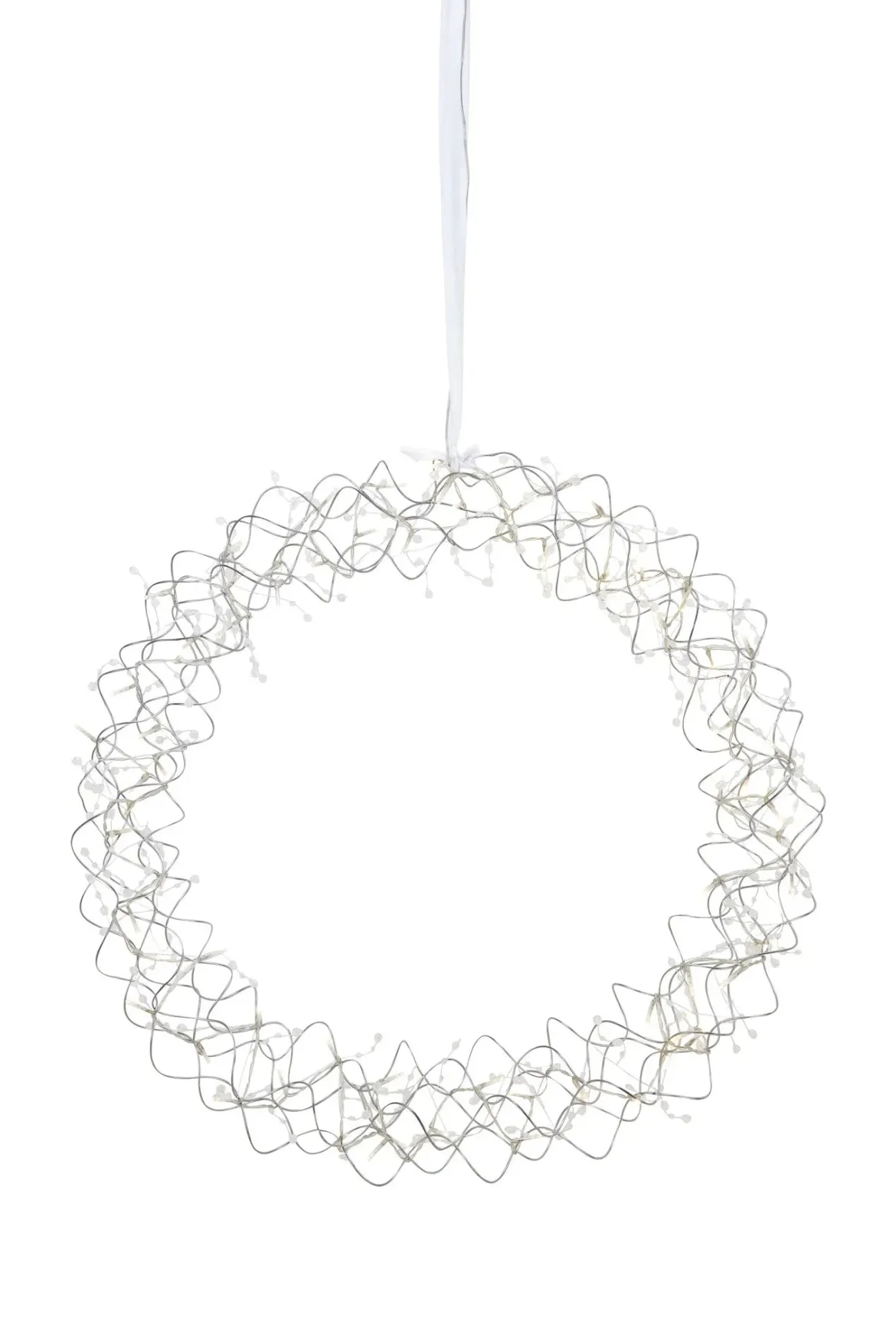 Luminis Ljuskrans Silver 60 cm