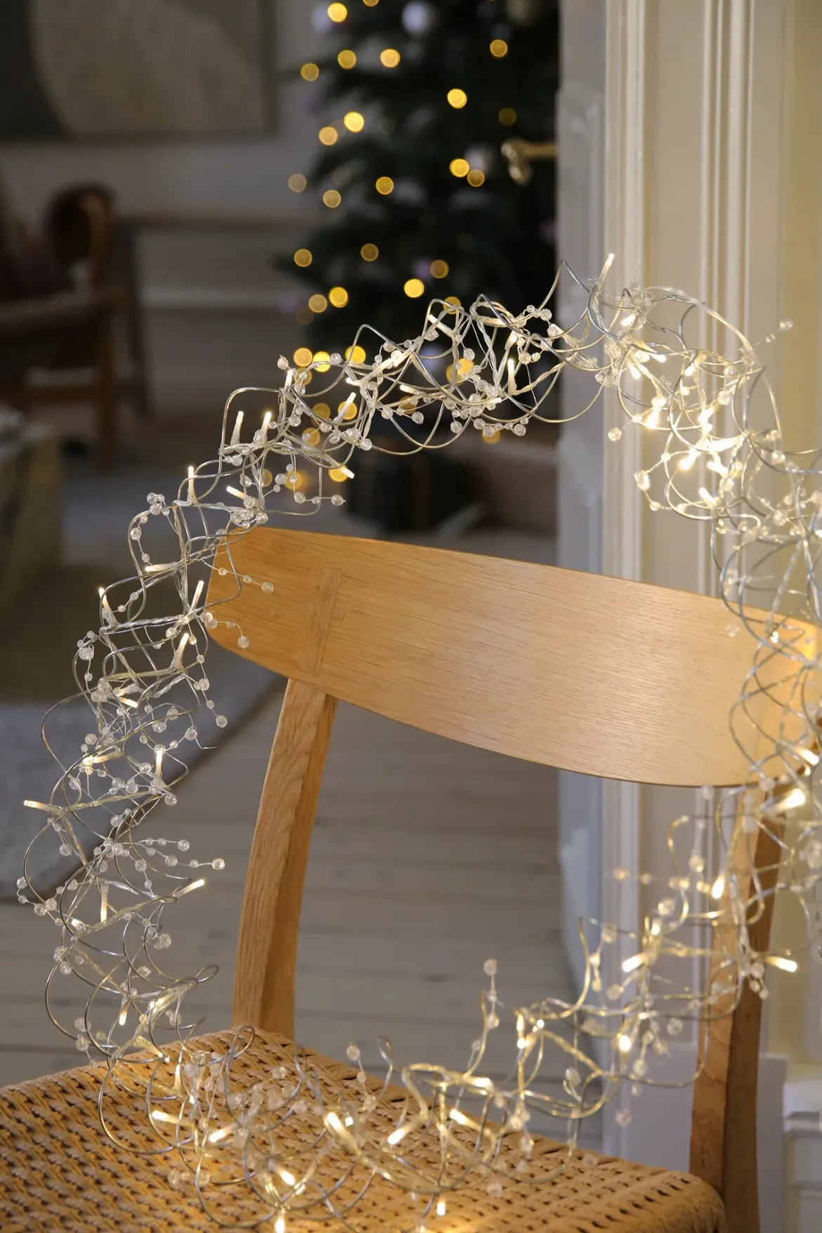 Luminis Ljuskrans Silver 60 cm