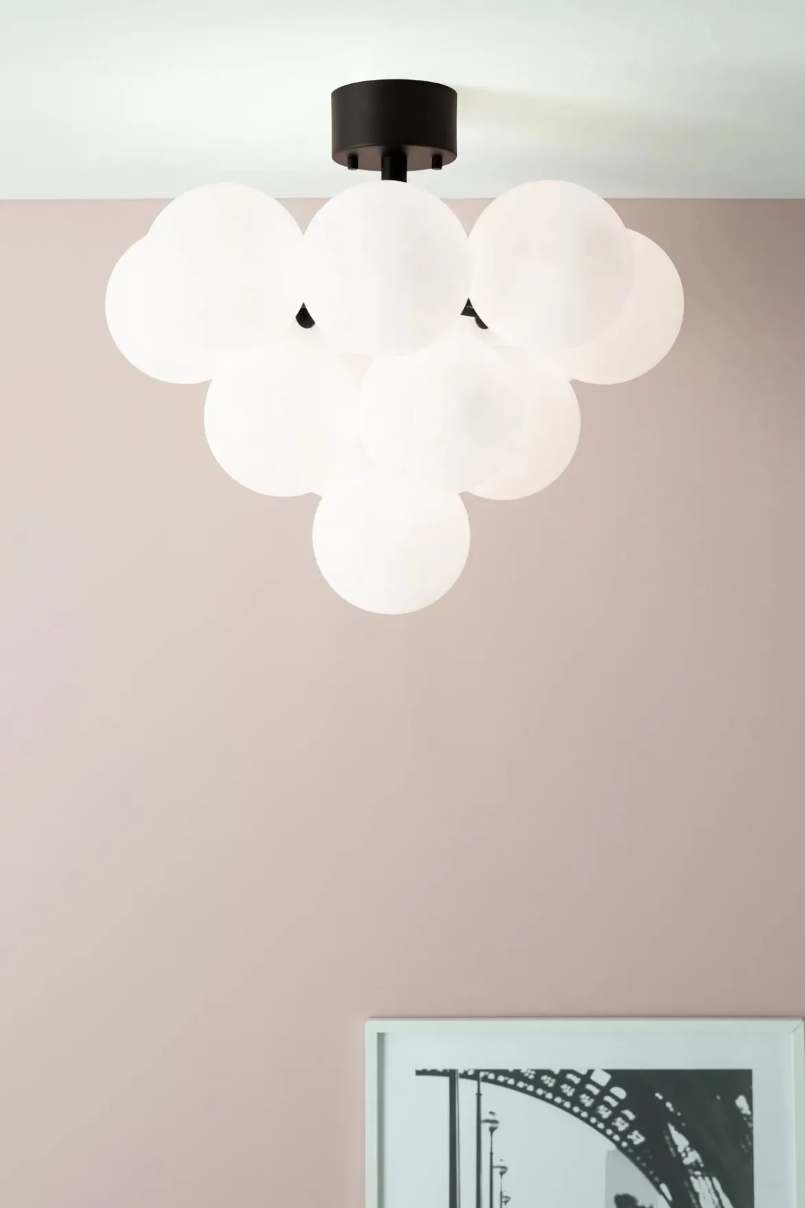 Merlot Plafond Svart
