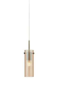 Tibia Fönsterlampa Bärnsten/Mässing