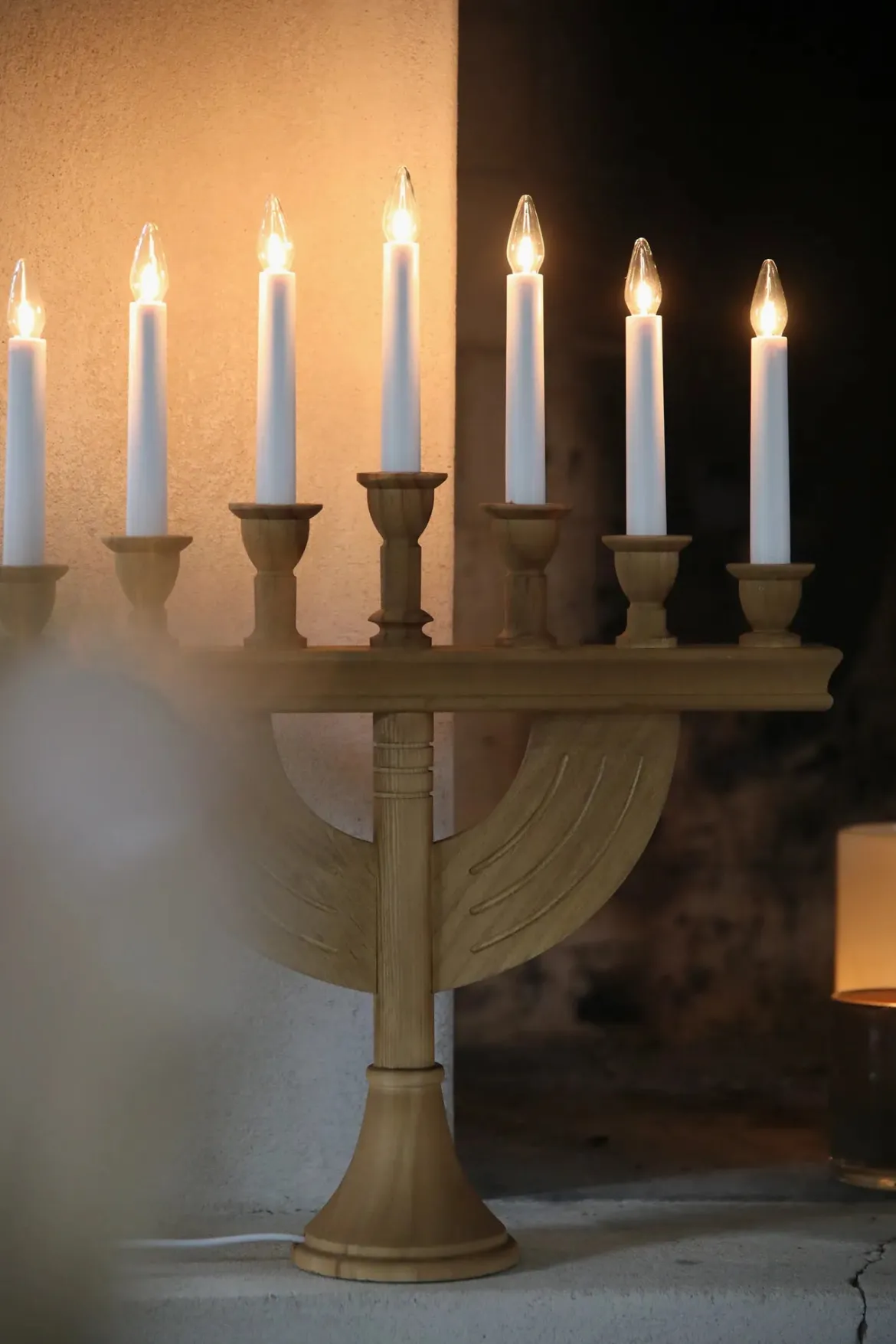 Torpa Adventljusstake Brun