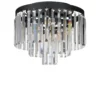 Ventimiglia Kristallplafond Svart 42 cm