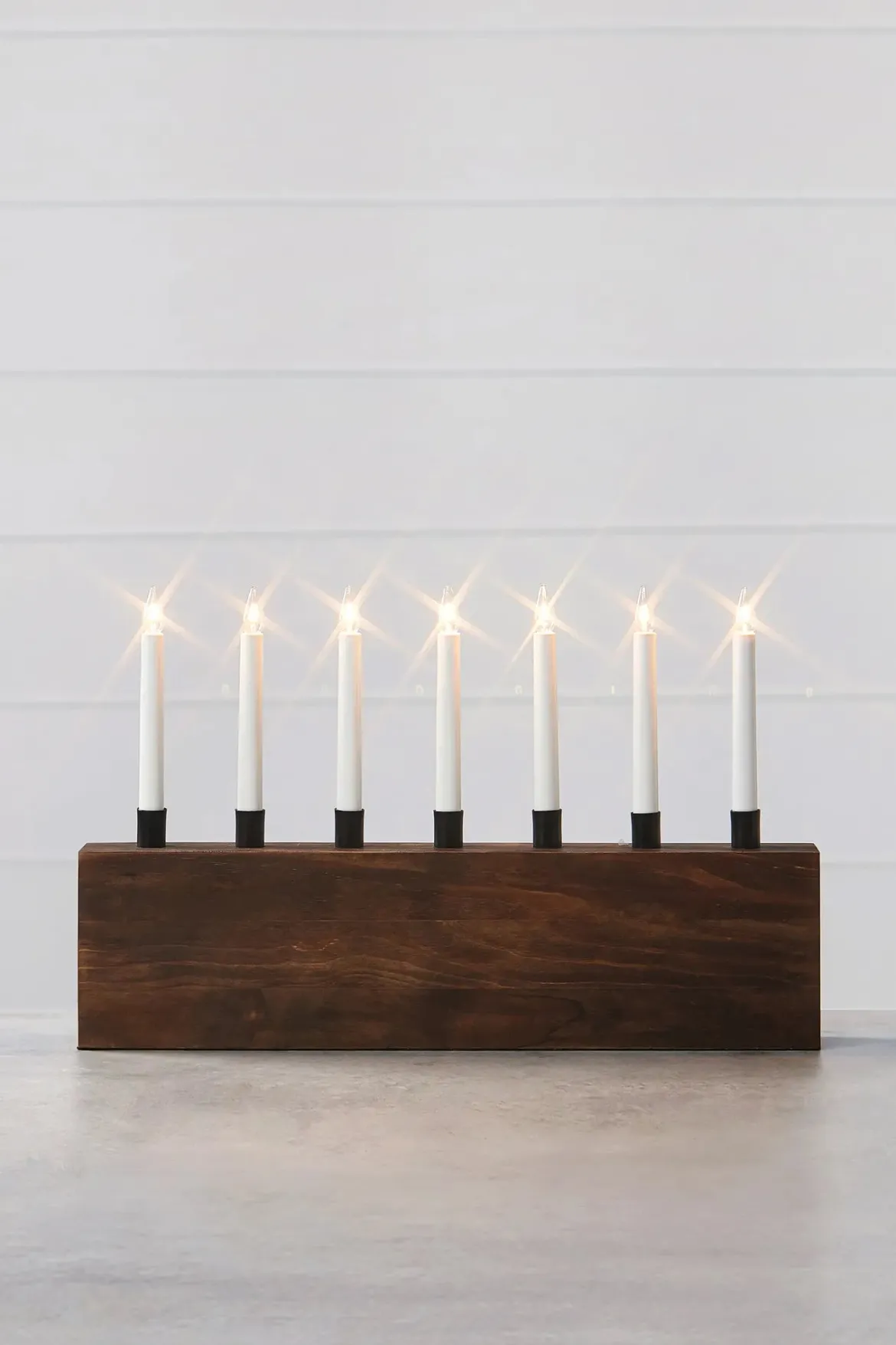 Albero Adventsljusstake Brun 56 cm